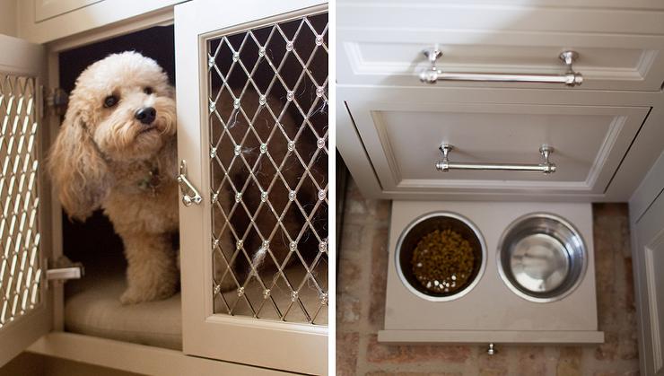 kitchen-built-in-pull-out-dog-food-bowls