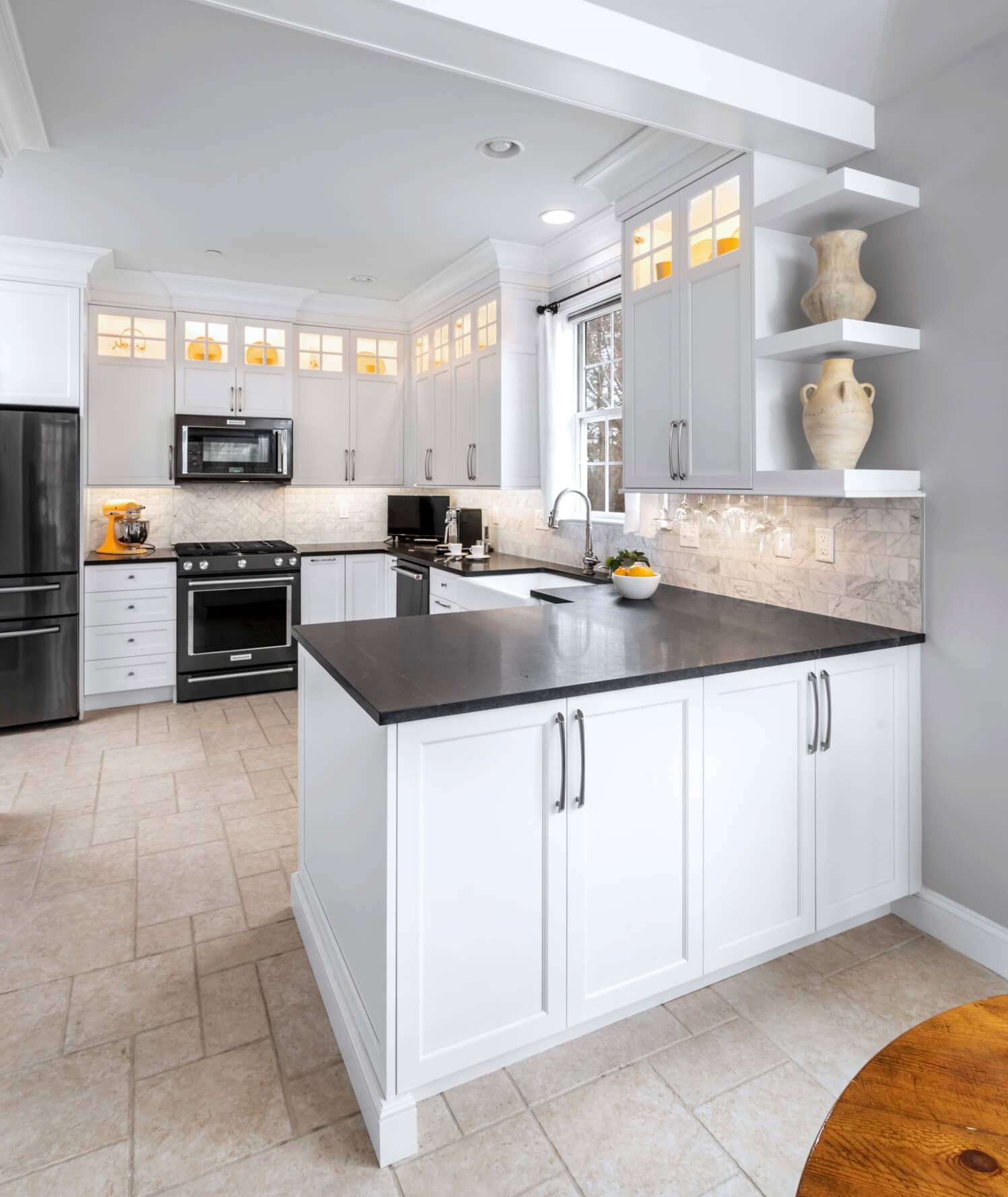 open concept kitchen
