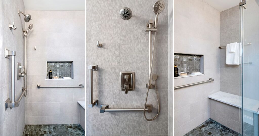 Lansdale aging in place shower images