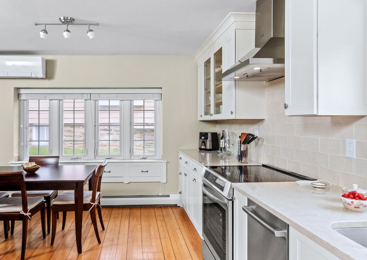 Renovated kitchen of a 1920s home on the Main Line
