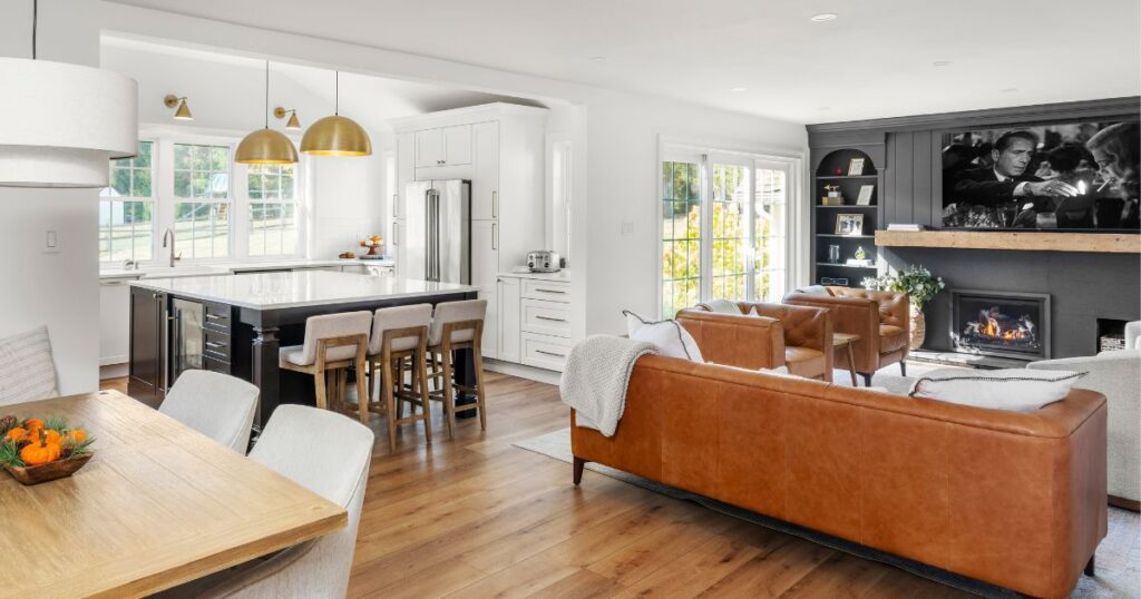 A Modern Farmhouse First-floor Renovation in Bucks County, PA