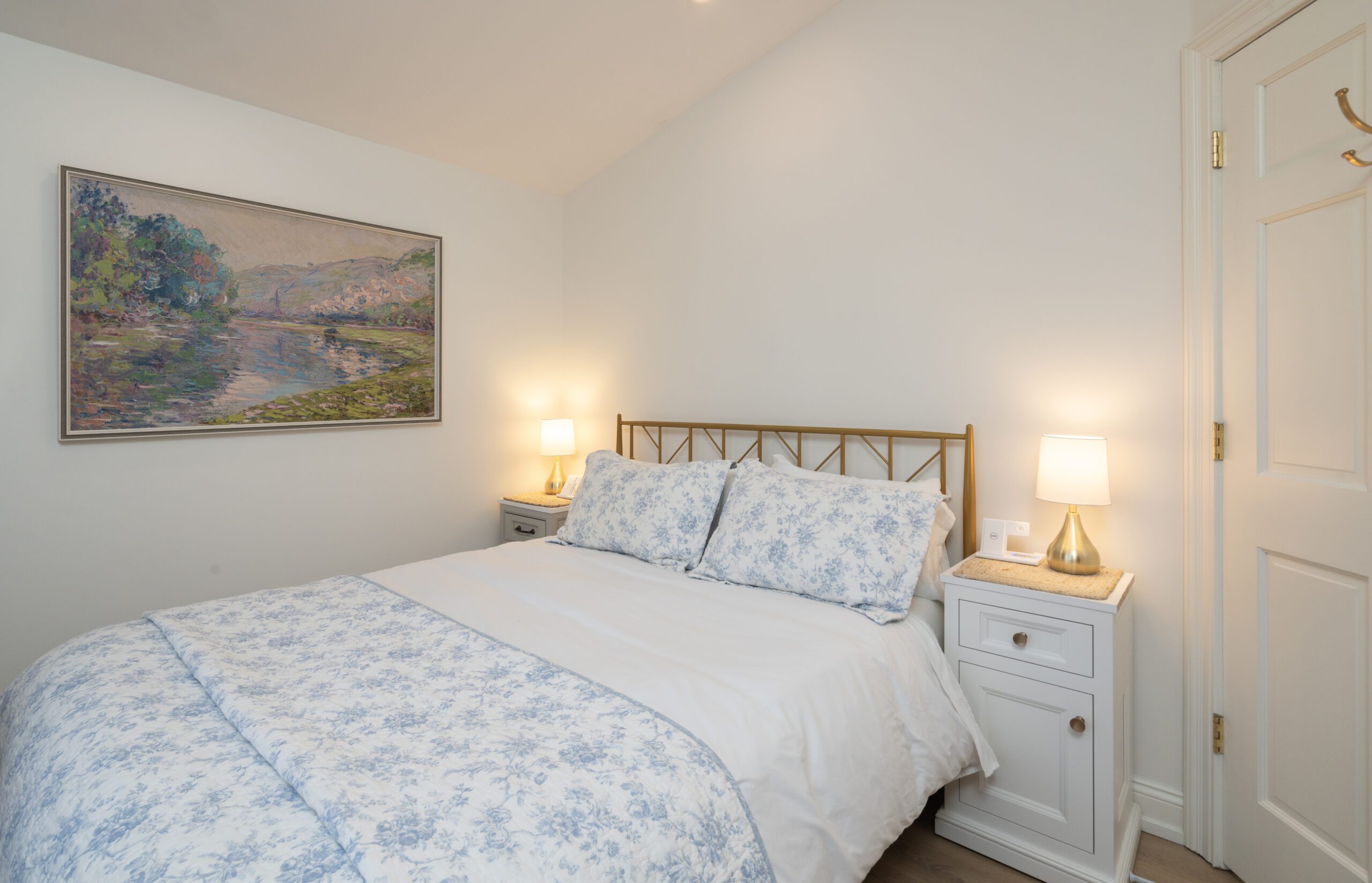 Bedroom of a detached ADU