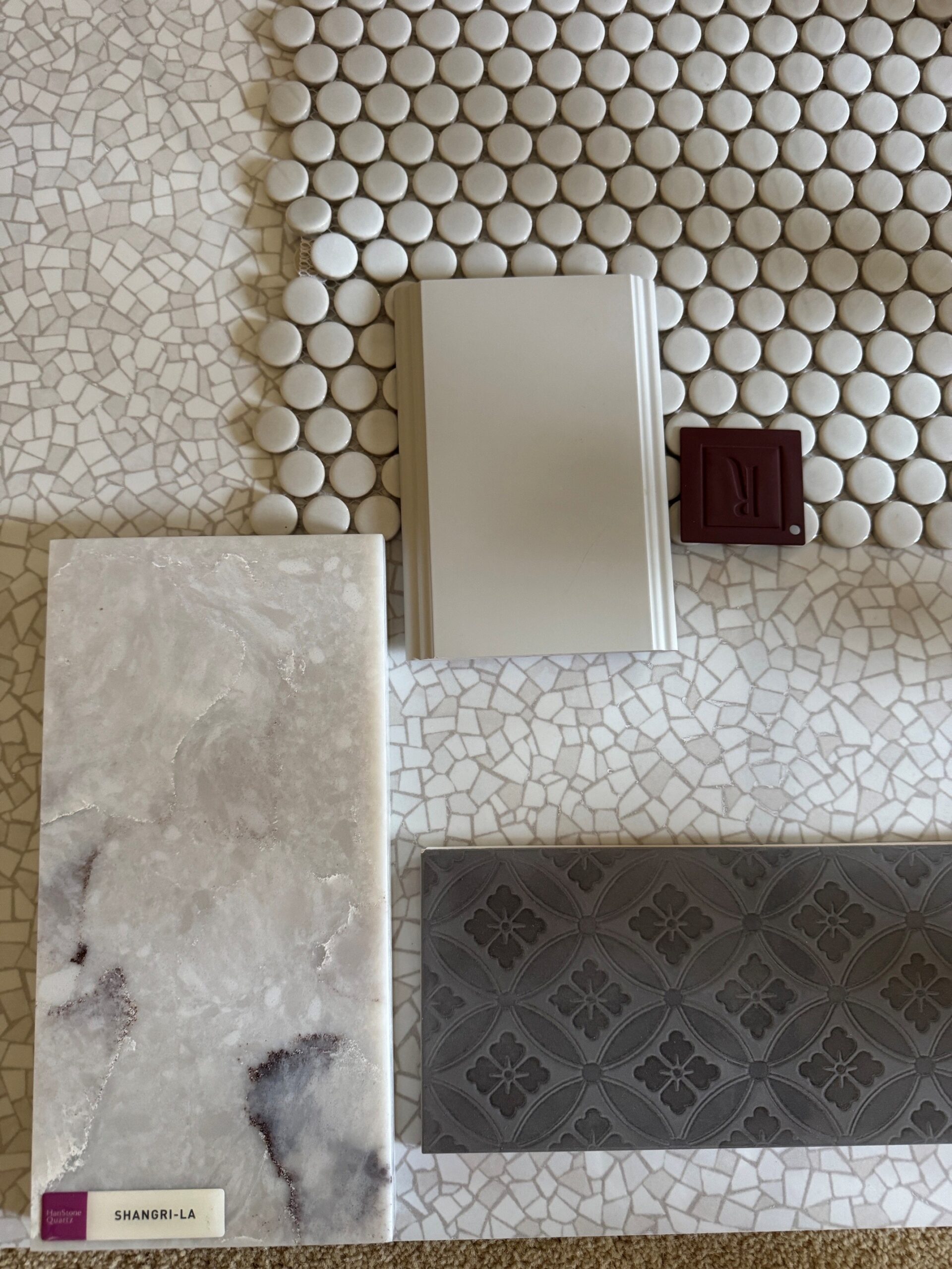 Tile selections for remodeling a bathroom